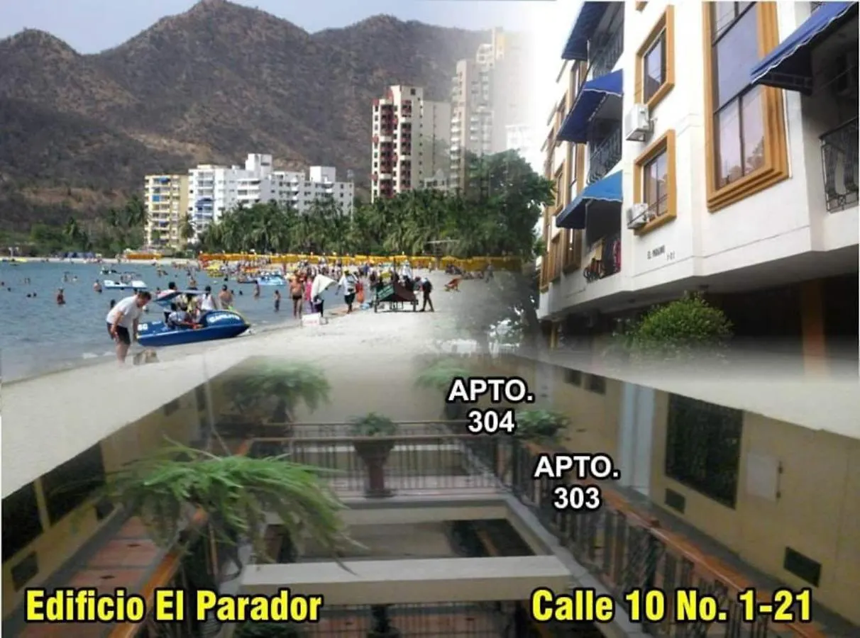Acogedor Apartamento A 15 Metros Del Mar Santa Marta  Apartament Santa Marta (Magdalena)