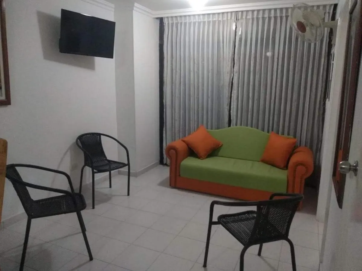 Acogedor Apartamento A 15 Metros Del Mar Santa Marta  0*, Santa Marta (Magdalena) Kolumbia